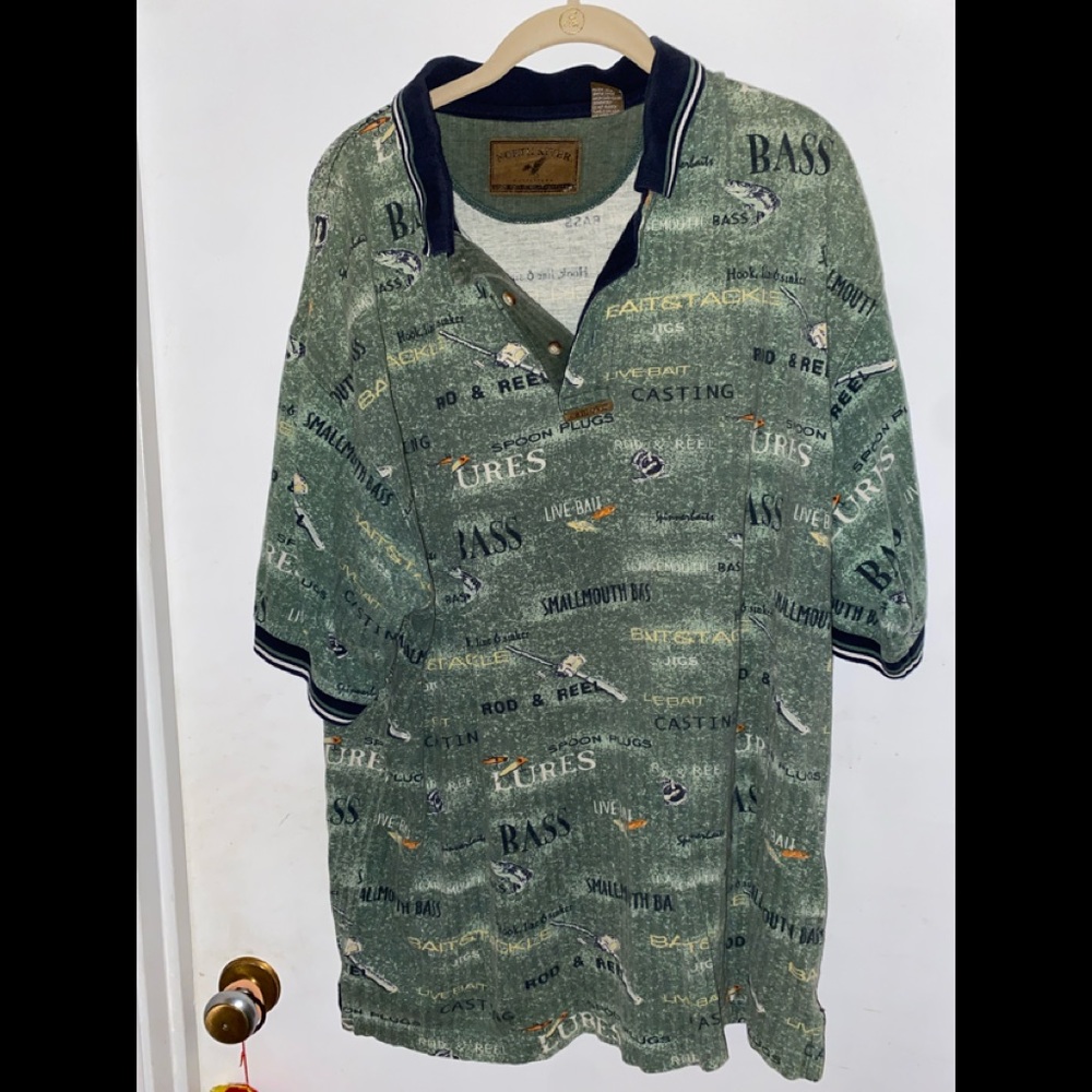 North River Outfitters Fishing Dress Shirt